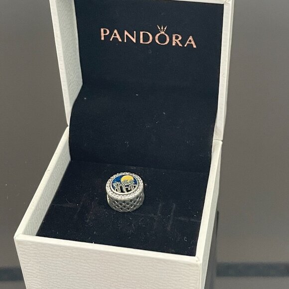 Pandora Ft. Lauderdale FTL City Night Scene Charm Bead Fort Lauderdale, Florida - Picture 3 of 6